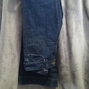 Flare bottomed jeans